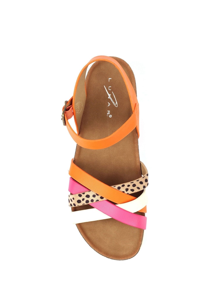 Lunar Orange Selina Sandals - Image 7 of 7