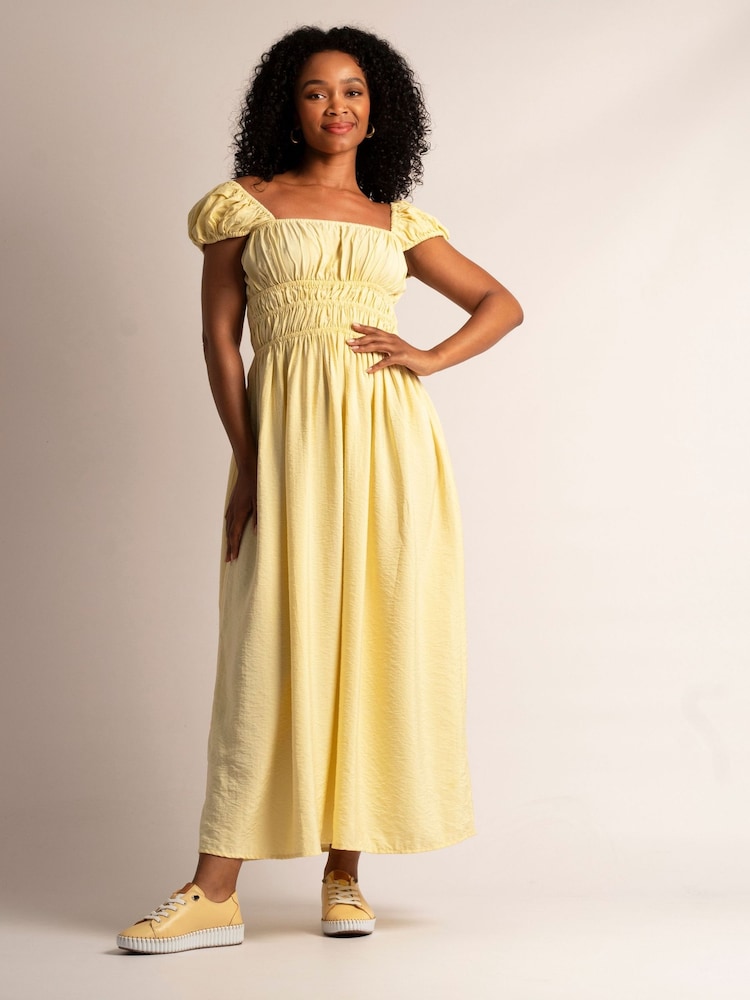 Lunar Yellow Faith Leather Shoes - Image 2 of 7 Lunar Yellow Faith Leather Shoes - Image 2 of 7