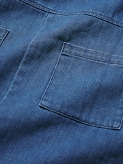 Seasalt Cornwall Blue Salt Weave Pinafore - Image 5 of 5