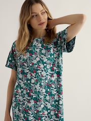 Seasalt Cornwall Blue Day Star Nightdress - Image 3 of 5