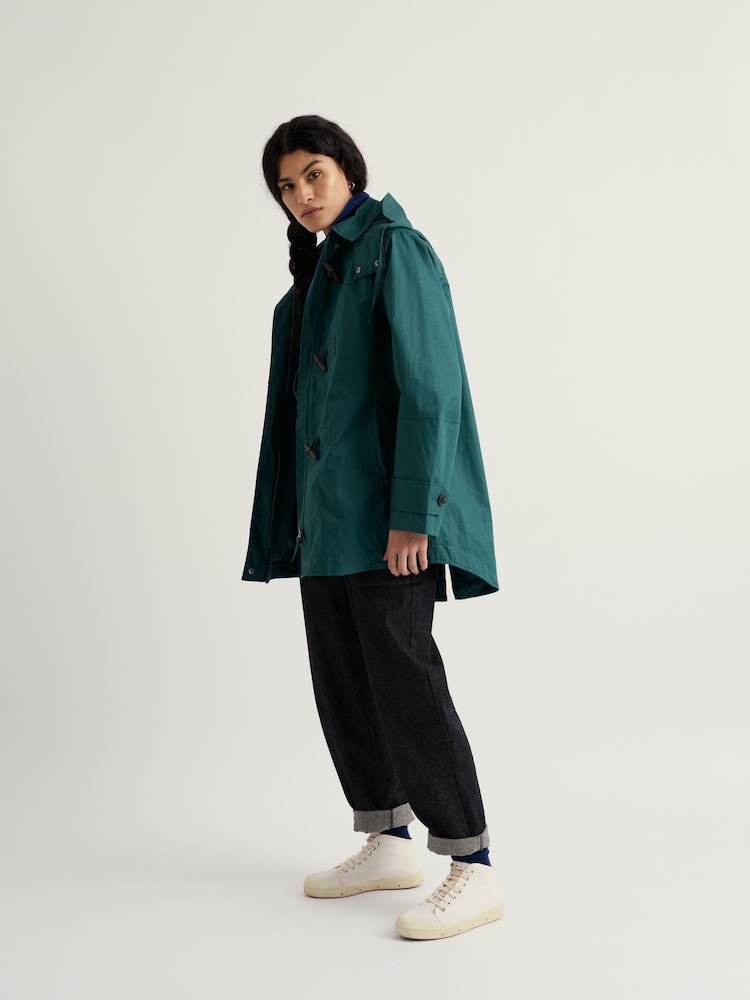 Seasalt Cornwall Green Sea Drift Coat - Image 1 of 5