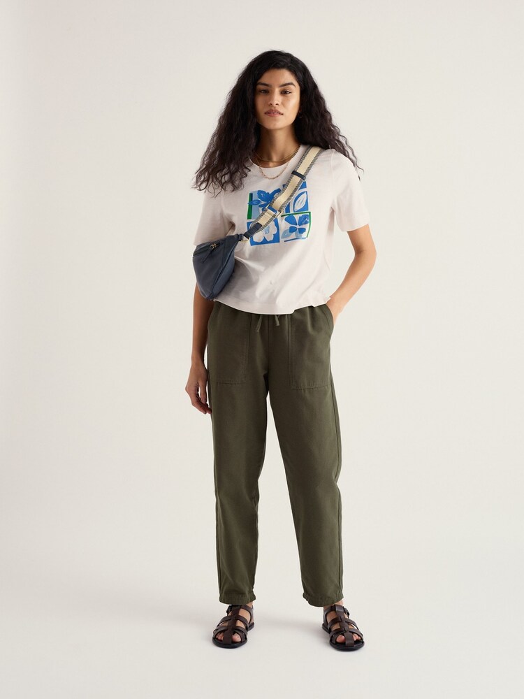 Seasalt Cornwall White Copseland T-Shirt - Image 1 of 5