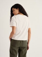 Seasalt Cornwall White Copseland T-Shirt - Image 3 of 5