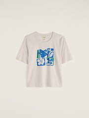 Seasalt Cornwall White Copseland T-Shirt - Image 4 of 5