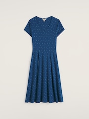 Seasalt Cornwall Blue Pier View Dress - Image 4 of 5