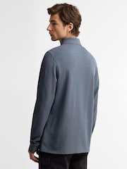 Barbour International Dark Grey Long Sleeve Polo Shirt - Image 2 of 6