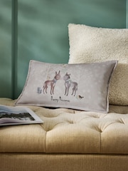 Natural Merry Kissmass Donkey Cushion - Image 1 of 4