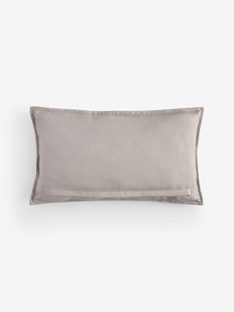 Natural Merry Kissmass Donkey Cushion - Image 4 of 4 Natural Merry Kissmass Donkey Cushion - Image 4 of 4