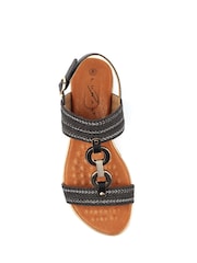 Lunar Black Mila Sandals - Image 6 of 7