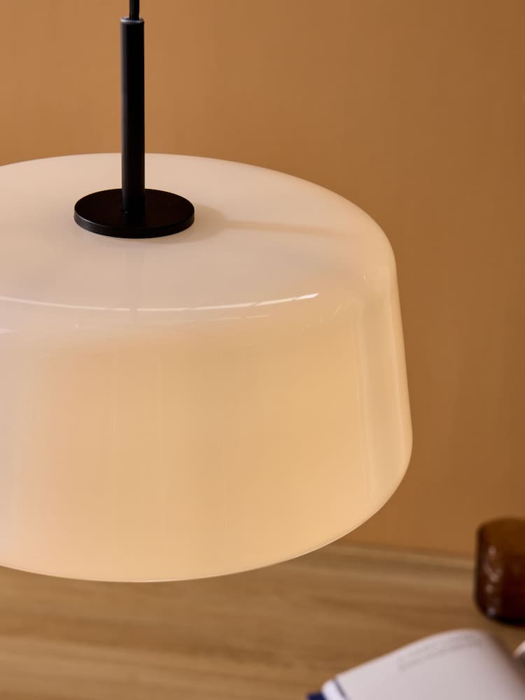 MADE.COM White Camilo Pendant Ceiling Light - Image 2 of 5 MADE.COM White Camilo Pendant Ceiling Light - Image 2 of 5