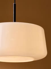 MADE.COM White Camilo Pendant Ceiling Light - Image 3 of 5