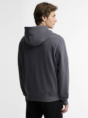Barbour® International Grey Inline Hooded Sweatshirt - Image 2 of 5