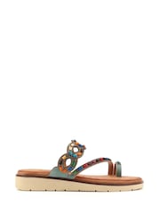Lunar Blue Zuzu Sandals - Image 4 of 7