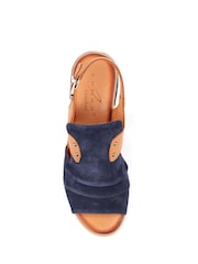 Lunar Blue Jayleen Sandals - Image 6 of 8