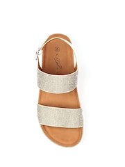 Lunar Silver Emery Sandals - Image 7 of 7