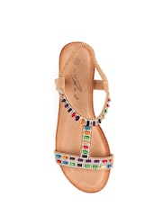 Lunar Brown Reese Sandals - Image 8 of 8