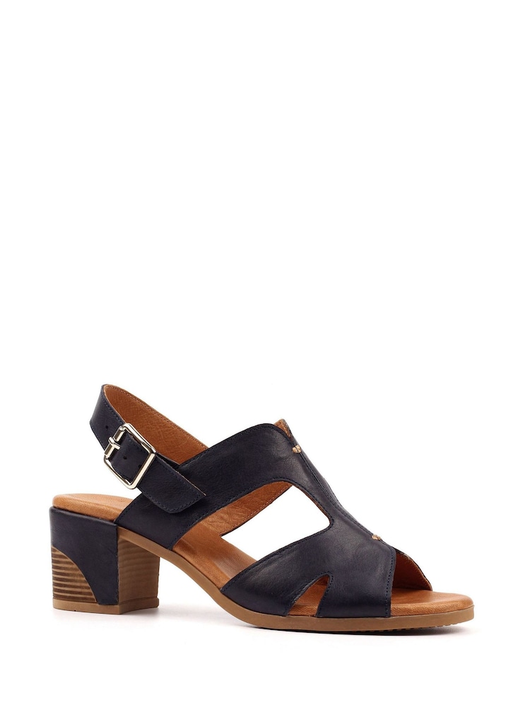 Lunar Blue Joanna Leather Sandals - Image 2 of 7 Lunar Blue Joanna Leather Sandals - Image 2 of 7