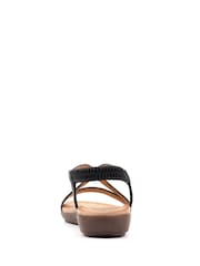 Lunar Black Novi Sandals - Image 6 of 7