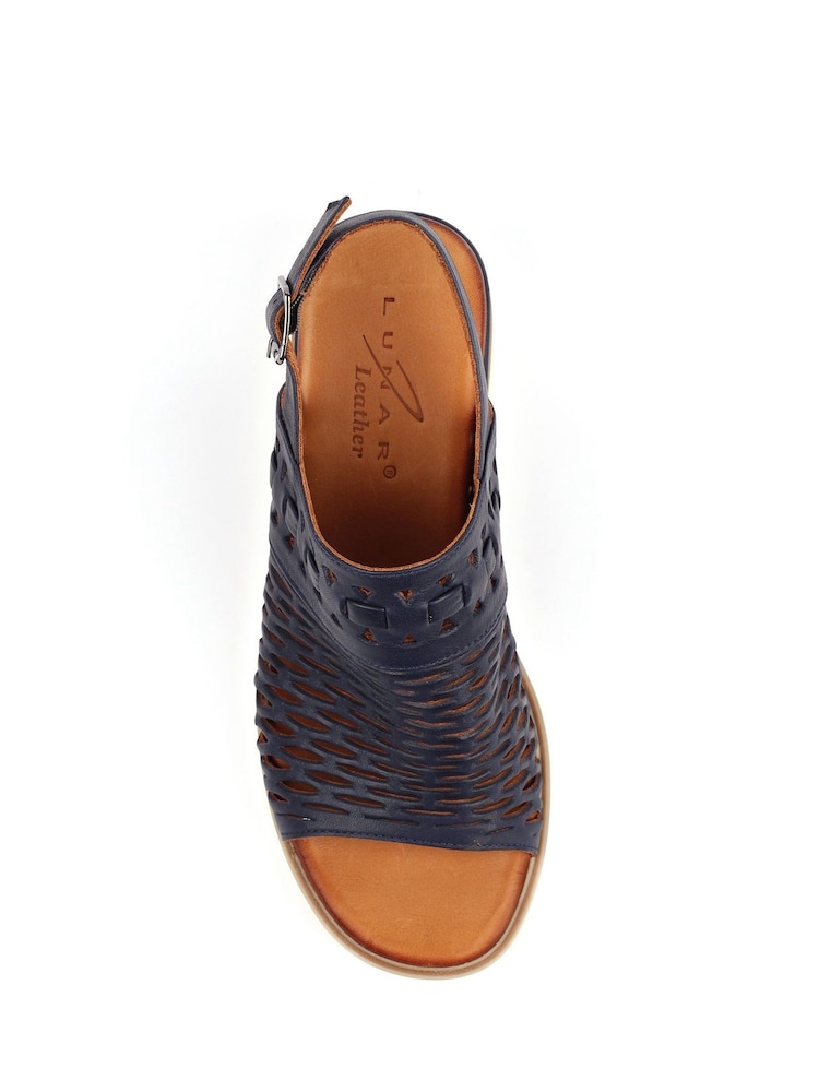 Lunar Blue Hailey Sandals - Image 7 of 7