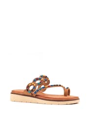 Lunar Brown Zuzu Sandals - Image 2 of 6