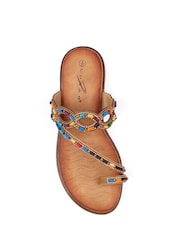 Lunar Brown Zuzu Sandals - Image 5 of 6