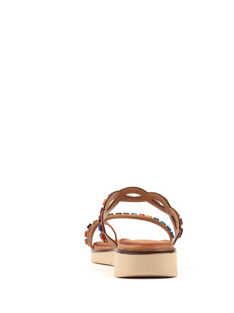 Lunar Brown Zuzu Sandals - Image 6 of 6