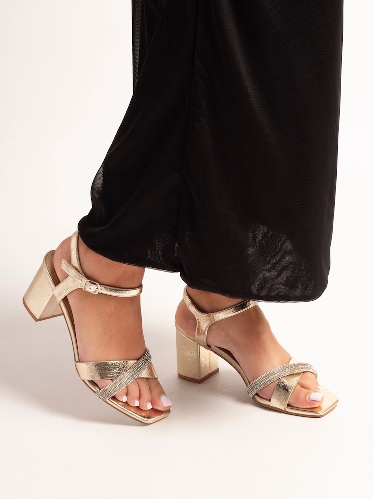 Lunar Gold Jodi Heel Sandals - Image 1 of 7