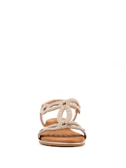 ורוד - Lunar Wide Fit Sandals - תמונה 4 מתוך 7