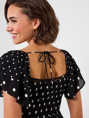 Joe Browns Black Petite Prettiest Polka Dot Dress - Image 6 of 7