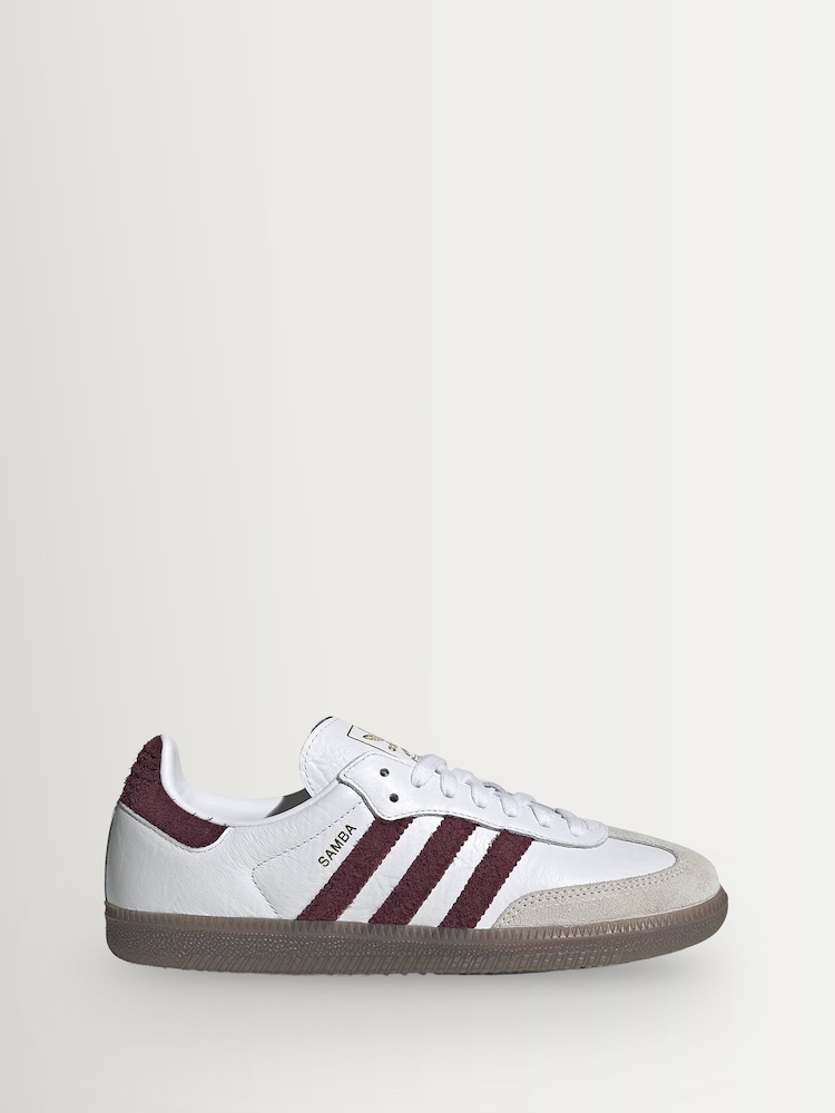 adidas Originals White Samba OG Trainers - Image 1 of 10 adidas Originals White Samba OG Trainers - Image 1 of 10
