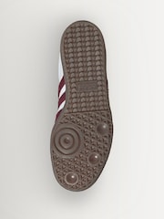 adidas Originals White Samba OG Trainers - Image 4 of 10