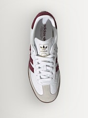 adidas Originals White Samba OG Trainers - Image 5 of 10