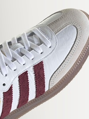 adidas Originals White Samba OG Trainers - Image 7 of 10