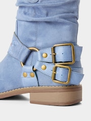 Joe Browns Blue Robyn Strappy Tucker Boots - Image 5 of 5