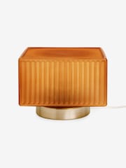 MADE.COM Brown/ Chrome Alma Table Lamp - Image 4 of 5