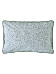 William Morris At Home Sage Green Set Of 2 Willow Bough 200 Thread Count Pillowcases - Image 4 of 4