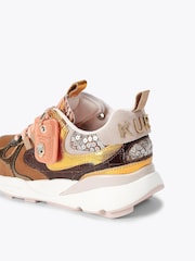 Kurt Geiger London Brown Womens Kurt Trainers - Image 4 of 5