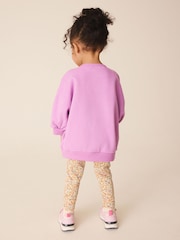 Purple Butterfly Sweatshirt and Legging Set (3mths-7yrs) - Image 2 of 10