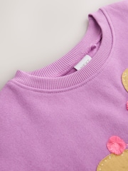 Purple Butterfly Sweatshirt and Legging Set (3mths-7yrs) - Image 9 of 10