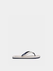 Hackett White Capri Numbers Flip Flop Shoes - Image 2 of 7