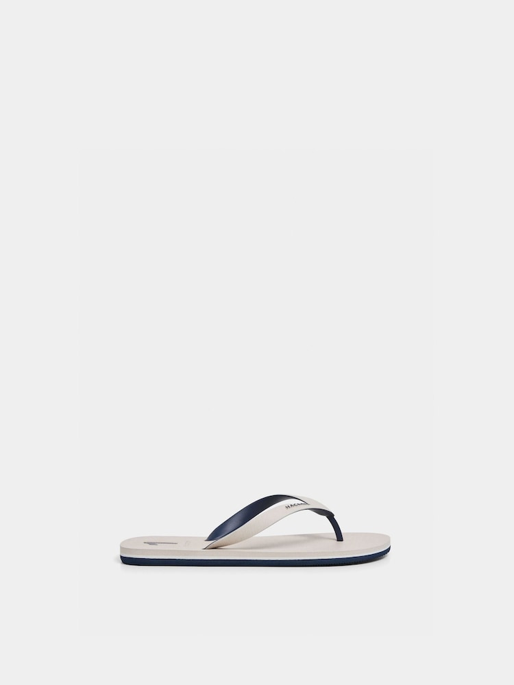 Hackett White Capri Numbers Flip Flop Shoes - Image 2 of 7