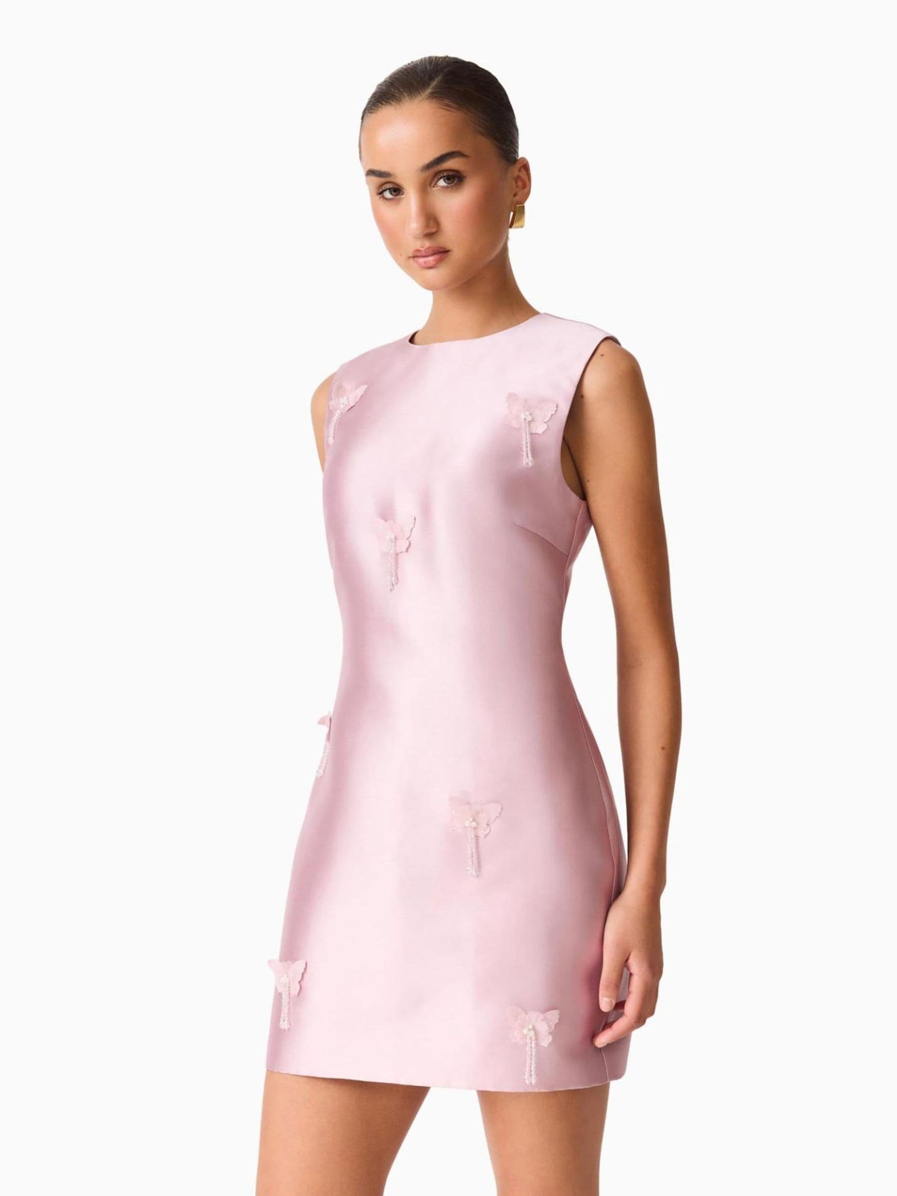 Buy Elliatt Purple Tula Shift Mini Dress from Next USA Buy Elliatt Purple Tula Shift Mini Dress from Next USA
