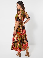 Joe Browns Black Brightest Flowers Maxi Dress - Image 3 of 5