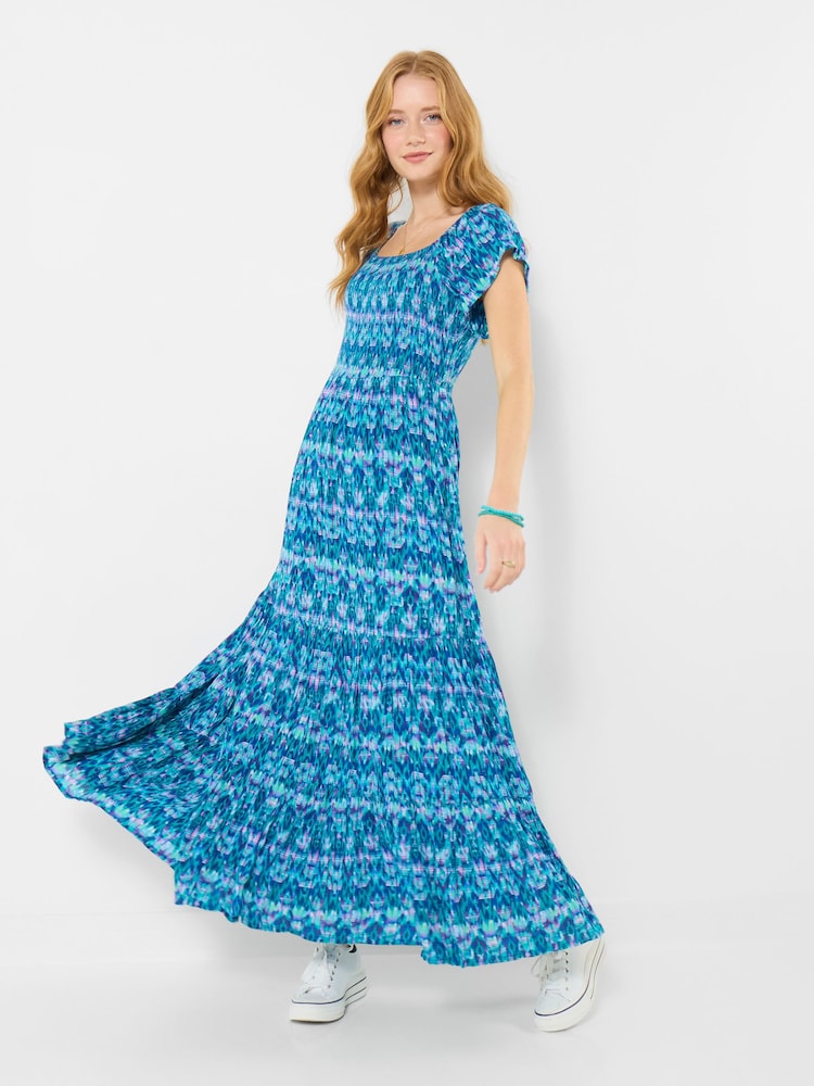 Joe Browns Blue Beach Boutique Crinkle Dress - Image 1 of 5