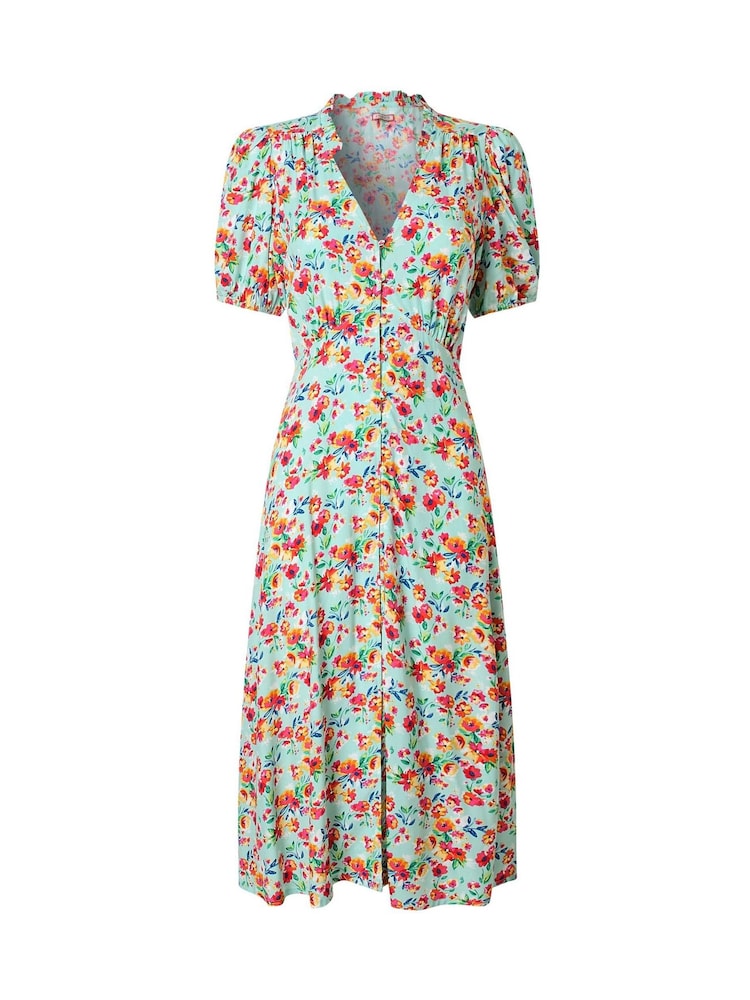 Joe Browns Green Penelope Floral Tea Dress - Image 5 of 5 Joe Browns Green Penelope Floral Tea Dress - Image 5 of 5