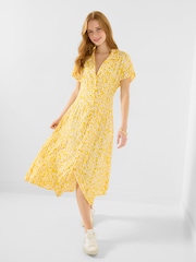 Joe Browns Yellow Fresh As A Daisy Printed Dress - Image 1 of 5