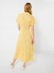 Joe Browns Yellow Fresh As A Daisy Printed Dress - Image 2 of 5