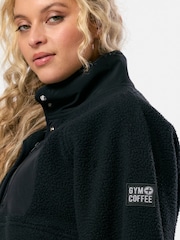 Gym + Coffee Black Horizon Layer Up Snap Jacket - Image 8 of 9