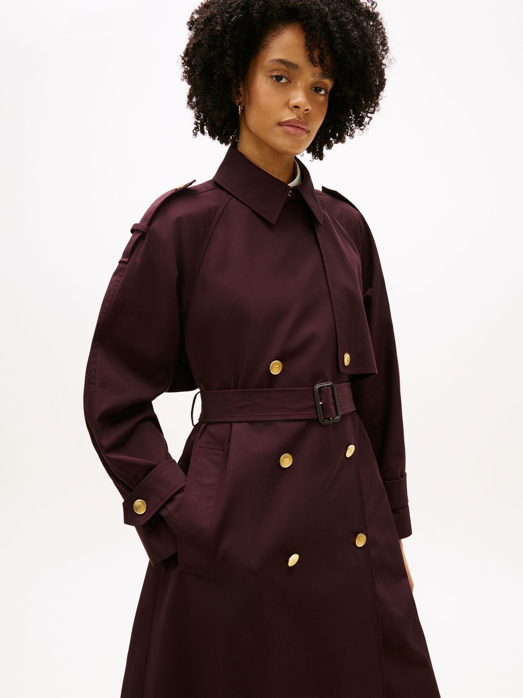 【新品未使用】TODAYFUL Twill Trench Coat 38 Drapey Twill Trench | Olive Night – Everlane