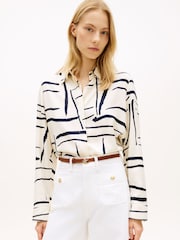 Tommy Hilfiger Regular Fit Gold Tone Button Shirt - Imaginea 1 din 5